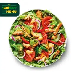 Chicken Fajita Salat