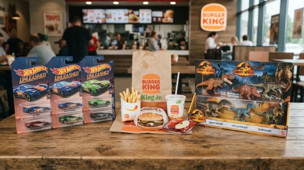 burger king spielzeug aktuelle serien
