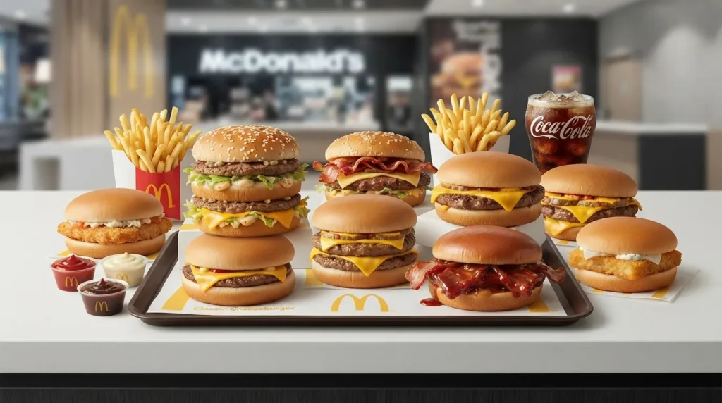 burger preise bei mcdonalds speisekarte