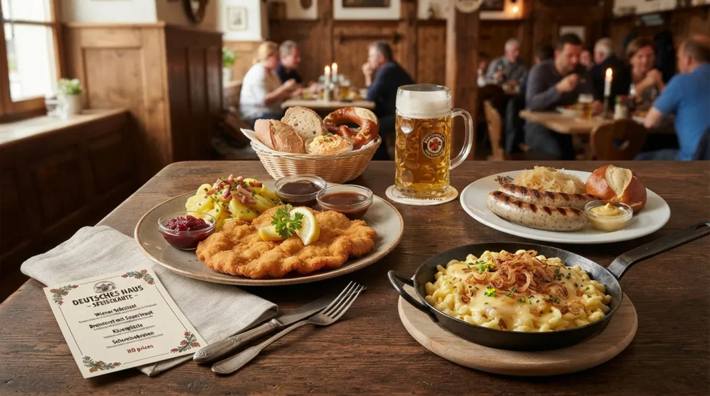 deutsches haus speisekarte preise