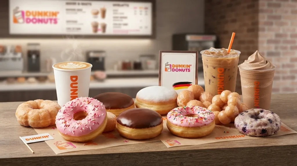 dunkin donuts food menu