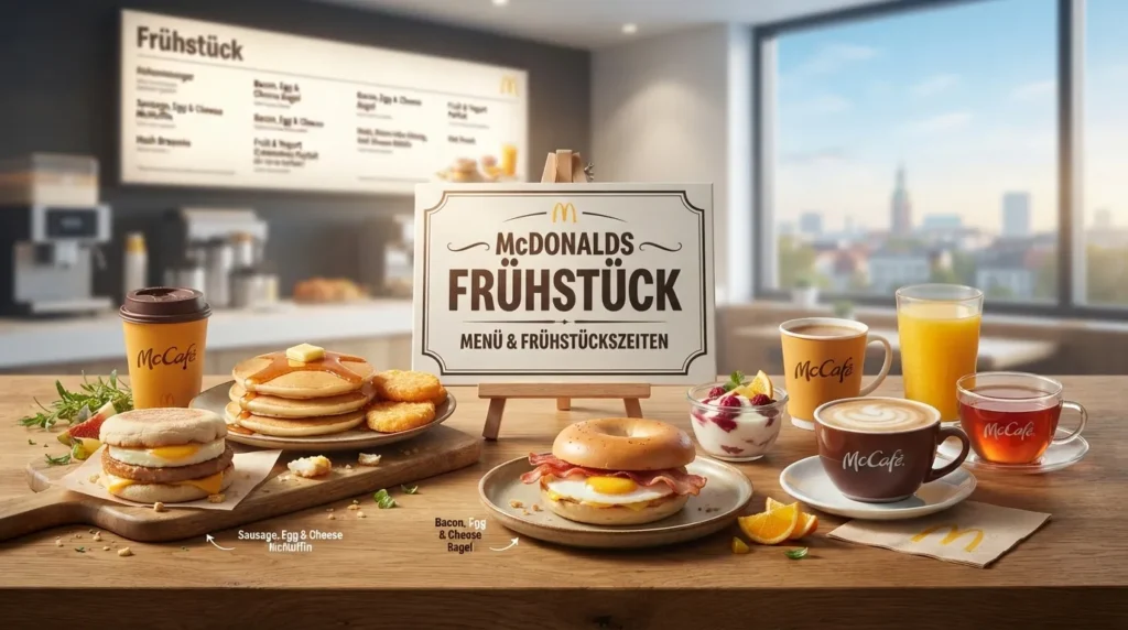 mc donalds frühstück preise, menü 1